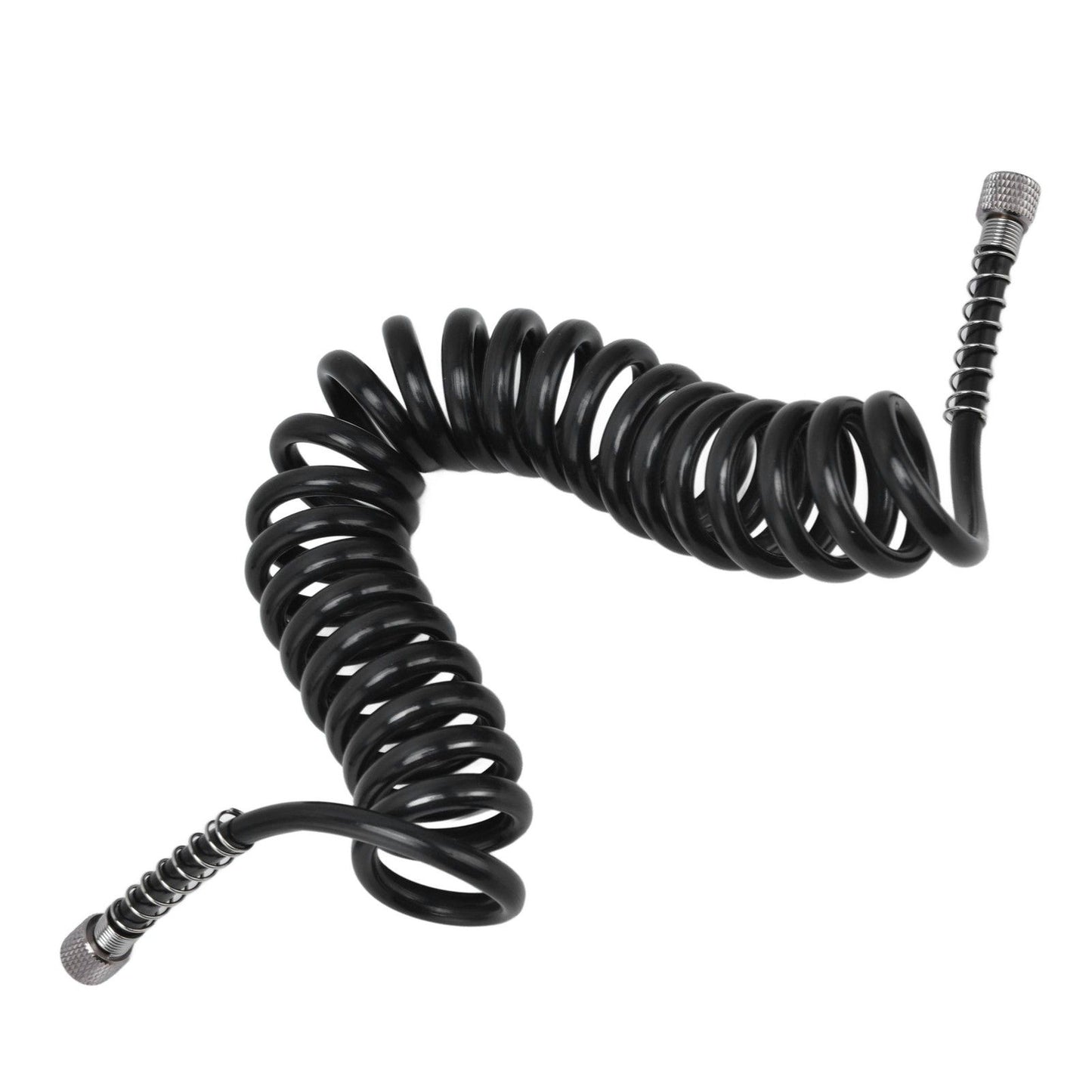 Air Hose Polyurethane Coil Air Hose with G1/8 Female Thread Fittings for Paint Airbrush Accessories