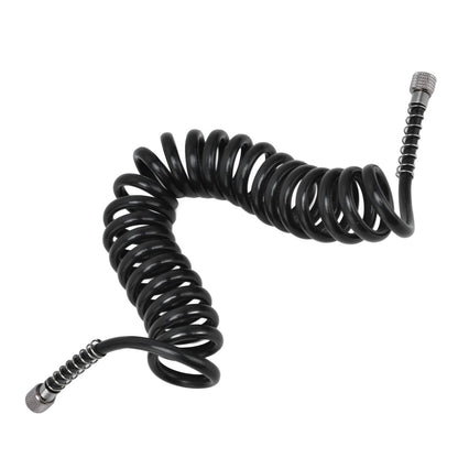Air Hose Polyurethane Coil Air Hose with G1/8 Female Thread Fittings for Paint Airbrush Accessories