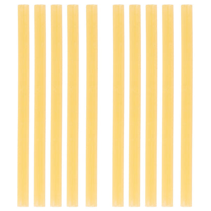 10Pcs Hot Melt Glue Stick 11x200mm Strong Adhesion High Strength Glue Adhesive Sticks for Glue Guns Above 60WYellow