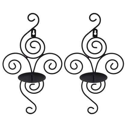 Wall Mounted Candle Stick Elegant Candle Holder for Living Room Home Decor Wedding Activities
