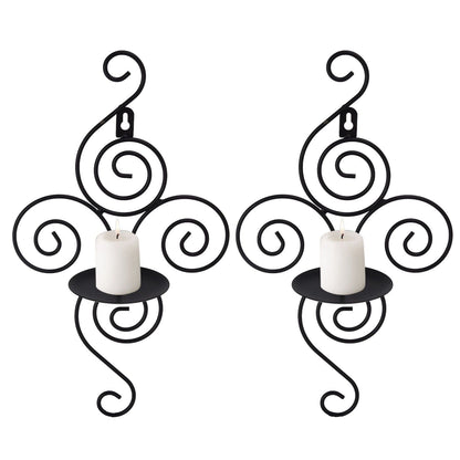 Wall Mounted Candle Stick Elegant Candle Holder for Living Room Home Decor Wedding Activities