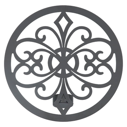 Wall Hanging Candle Holders Black European Retro Prevent Dripping Baroque Wall Candlestick