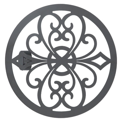 Wall Hanging Candle Holders Black European Retro Prevent Dripping Baroque Wall Candlestick