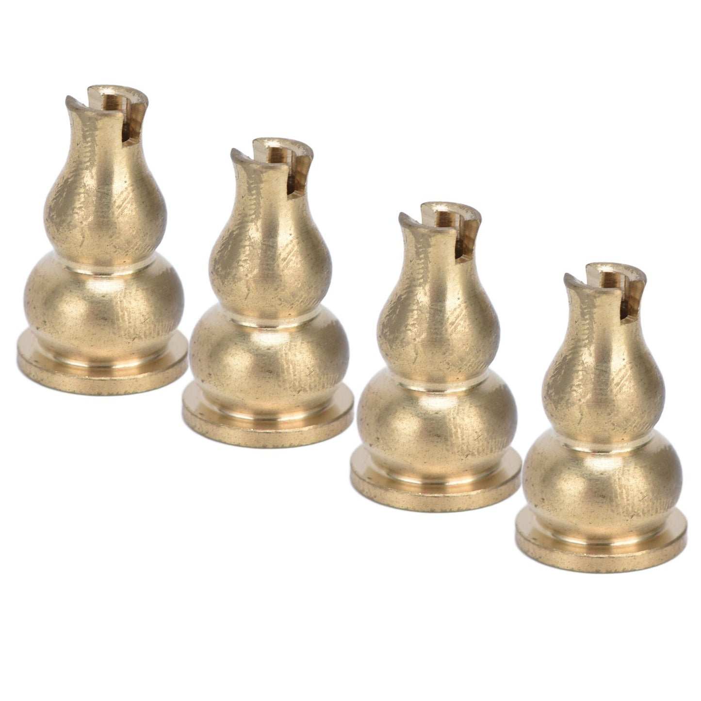 10pcs Incense Burner Gourd Shaped Brass Incense Holder for Home Office Teahouse Living Room Yoga