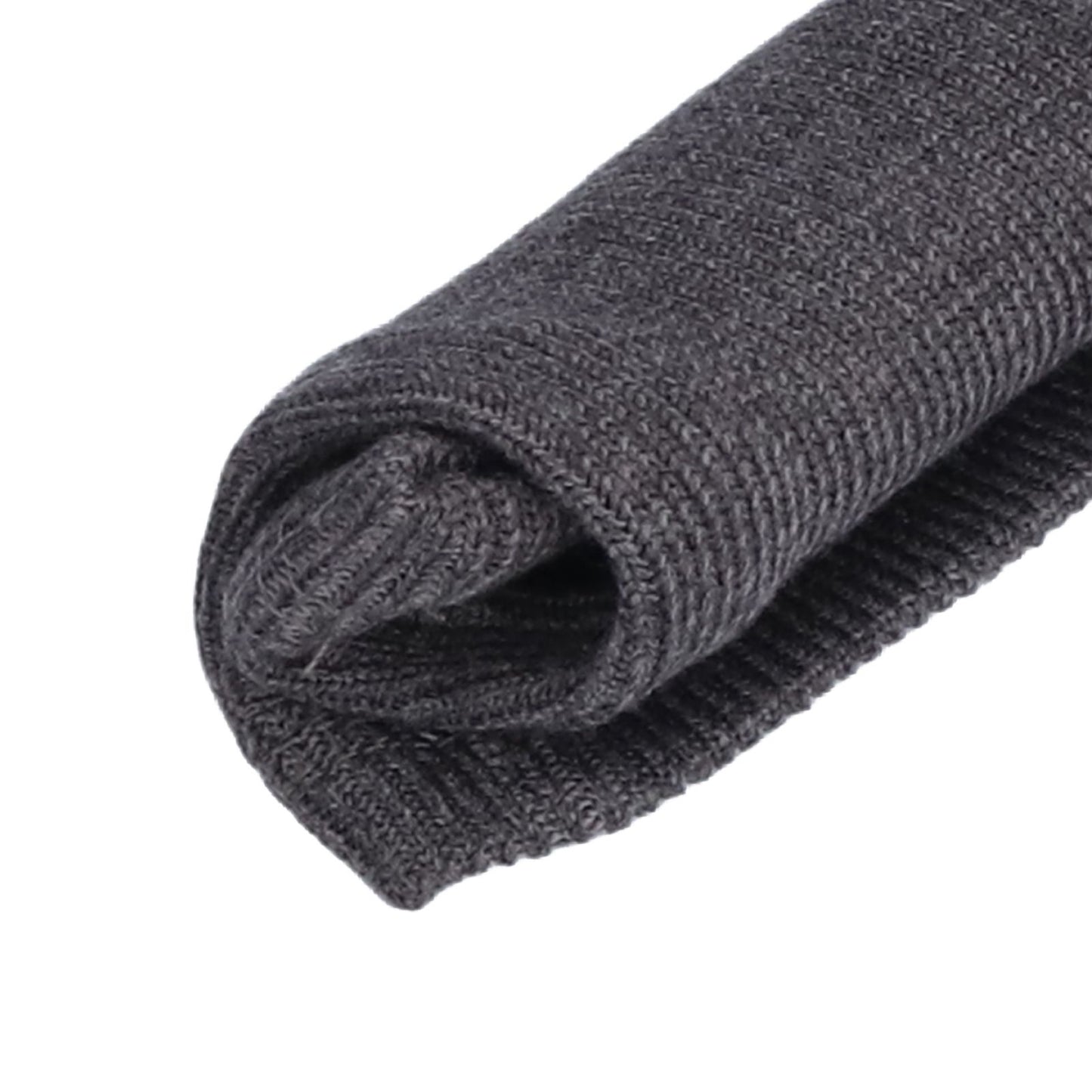 Dog Ears Cover Freeze Proof Elastic Polyester Puppy Neck Ear Warmer Hood Earmuffs for Winter Dog GroomingGrey M