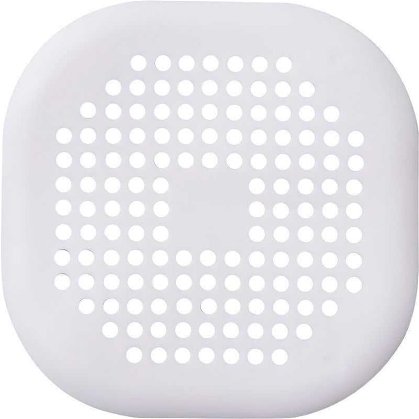 Sewer Floor Drain Net With Suction Cup Shower Drain Hair Cover Kitchen Bathroom Floor Drain PadWhite