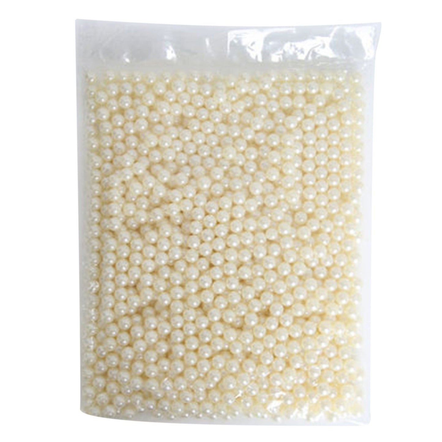 Makeup Brush Holders Multipurpose Acrylic Makeup Storage Box for Bathroom Vanity Countertop One Packet of White Pearls (Approx. 250g/8.8oz)