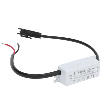 LED Driver AC 85‑265V to 2‑4V DC Power Supply Transformer Adapter for LED Strip Lighting