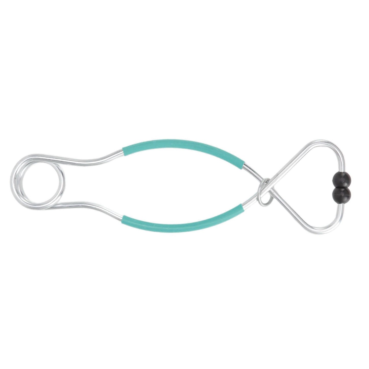 Cattle Bull Cow Nose Pliers Metal Punch Free Strong Traction Cow Pulling Tool for Farm Ranch Veterinary L Green