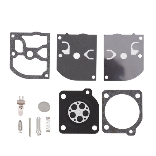 Carburetor diaphragm and gasket kit: metal and paper gaskets with screws