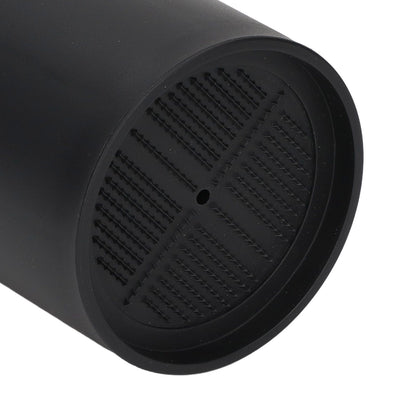 6PCS Furniture Leg Extender Plastic Round 4in Rise Black Furniture Risers for Home Office Sofa