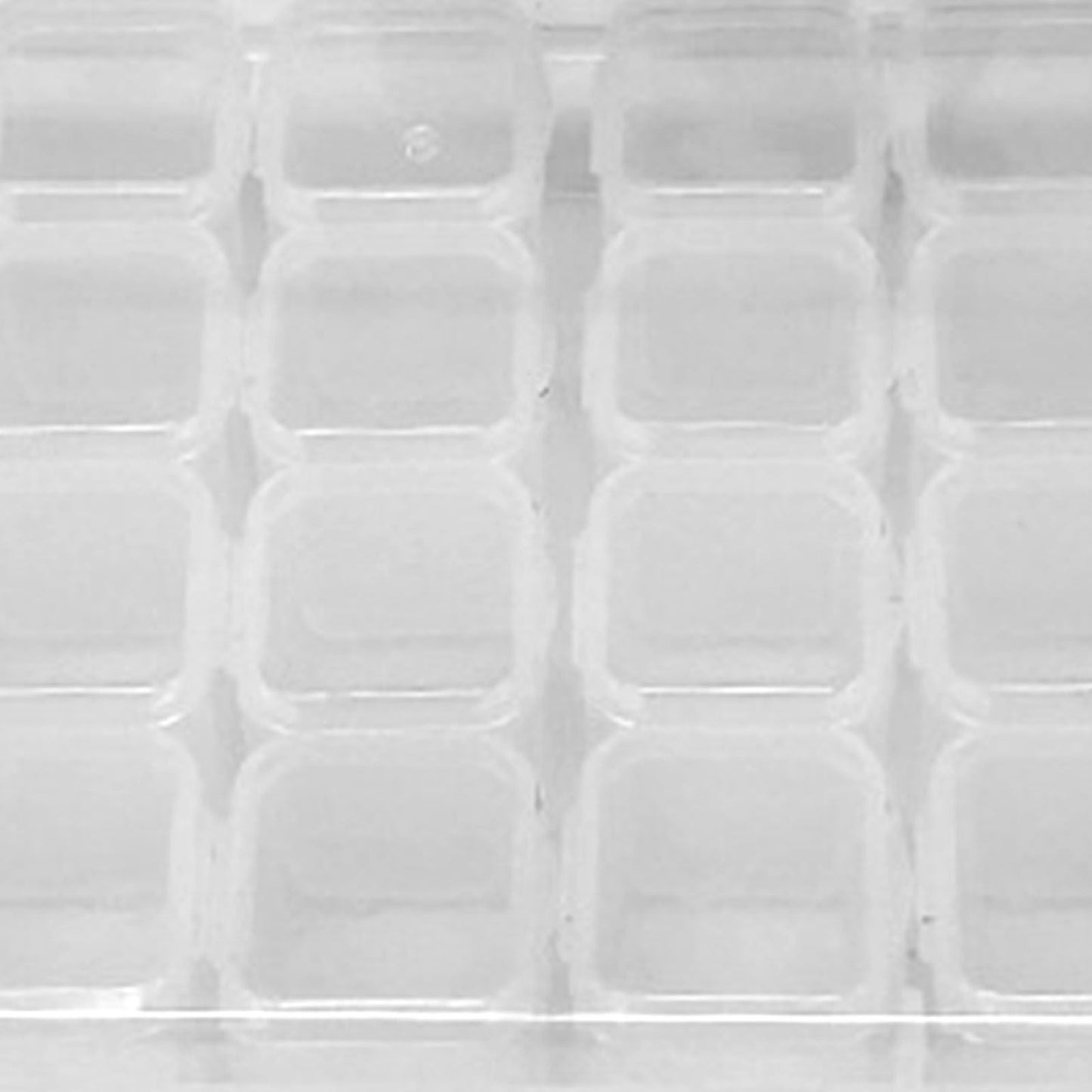 Nail Storage Box 28 Grid Eco Friendly Durable Transparent PP Separate Lid Nail Tip Box for Bead Earrings Jewelry Transparent 28 Grids