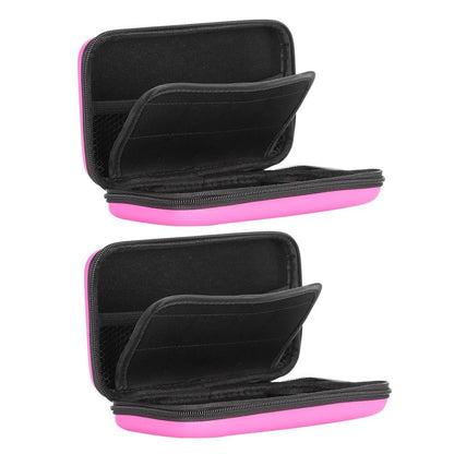 2Pcs Portable Storage Bag Carry Case EVA Protective Hard Bag for