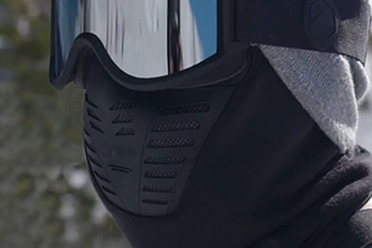 Motorcycle Mask Thermal Face Mask Balaclava Ski Mask -Black