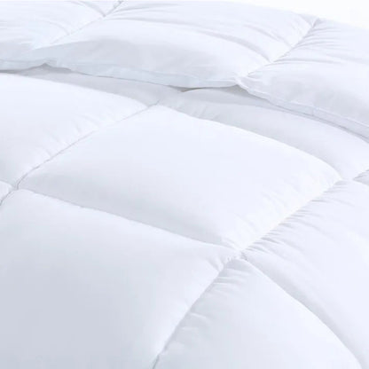 Royal Comfort 800GSM Silk Blend Quilt Duvet Ultra Warm Winter Weight  - Double - White