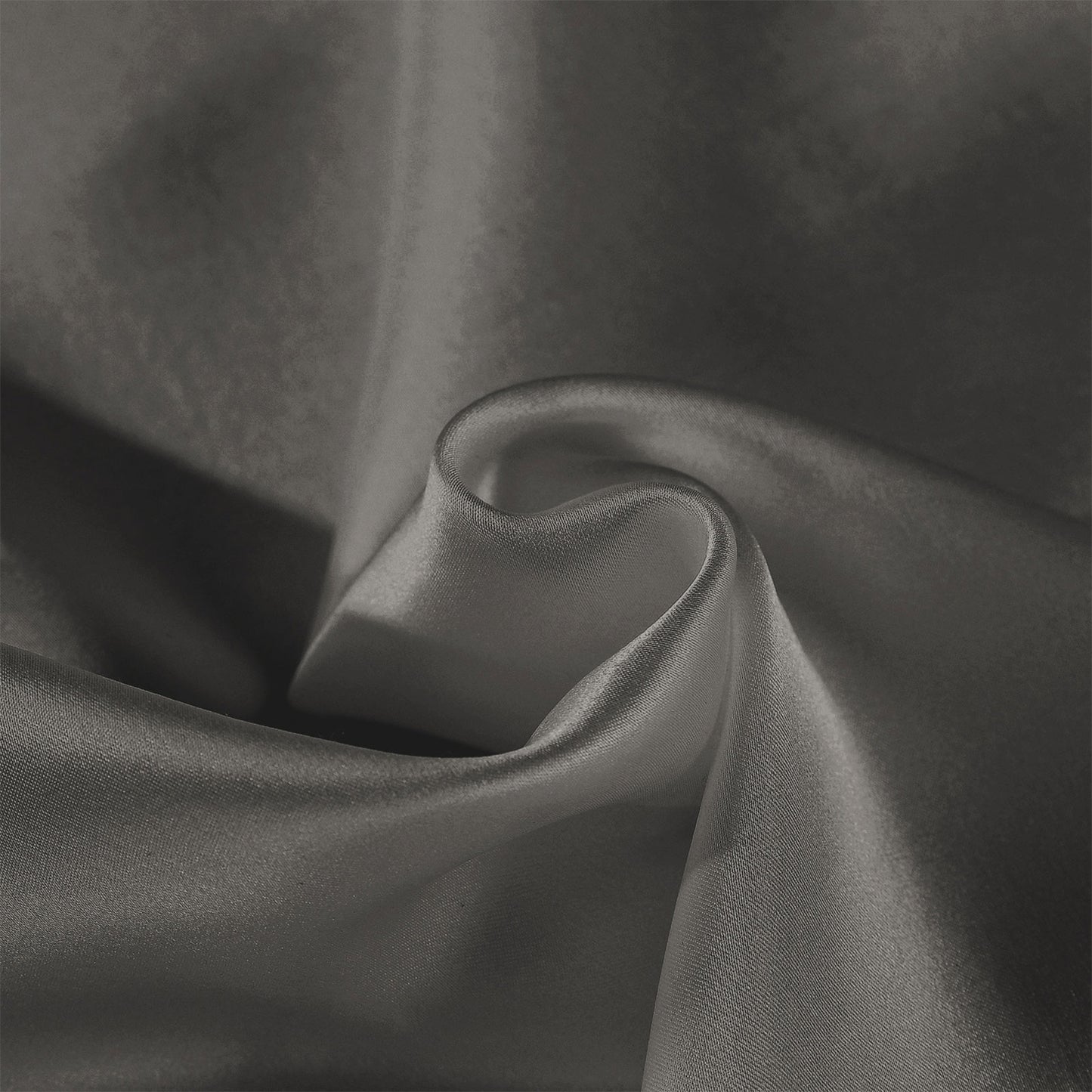 Royal Comfort Mulberry Soft Silk Hypoallergenic Pillowcase Twin Pack 51 x 76cm - Charcoal