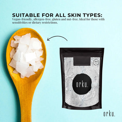 Orku 100g Magnesium Chloride Flakes Hexahydrate - FCC USP Spec Bath Salts