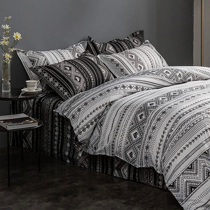 Tugo Reversible Super King Size Quilt/Duvet Cover Set