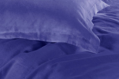 1000TC Tailored Queen Size Royal Blue Duvet Quilt Cover Set