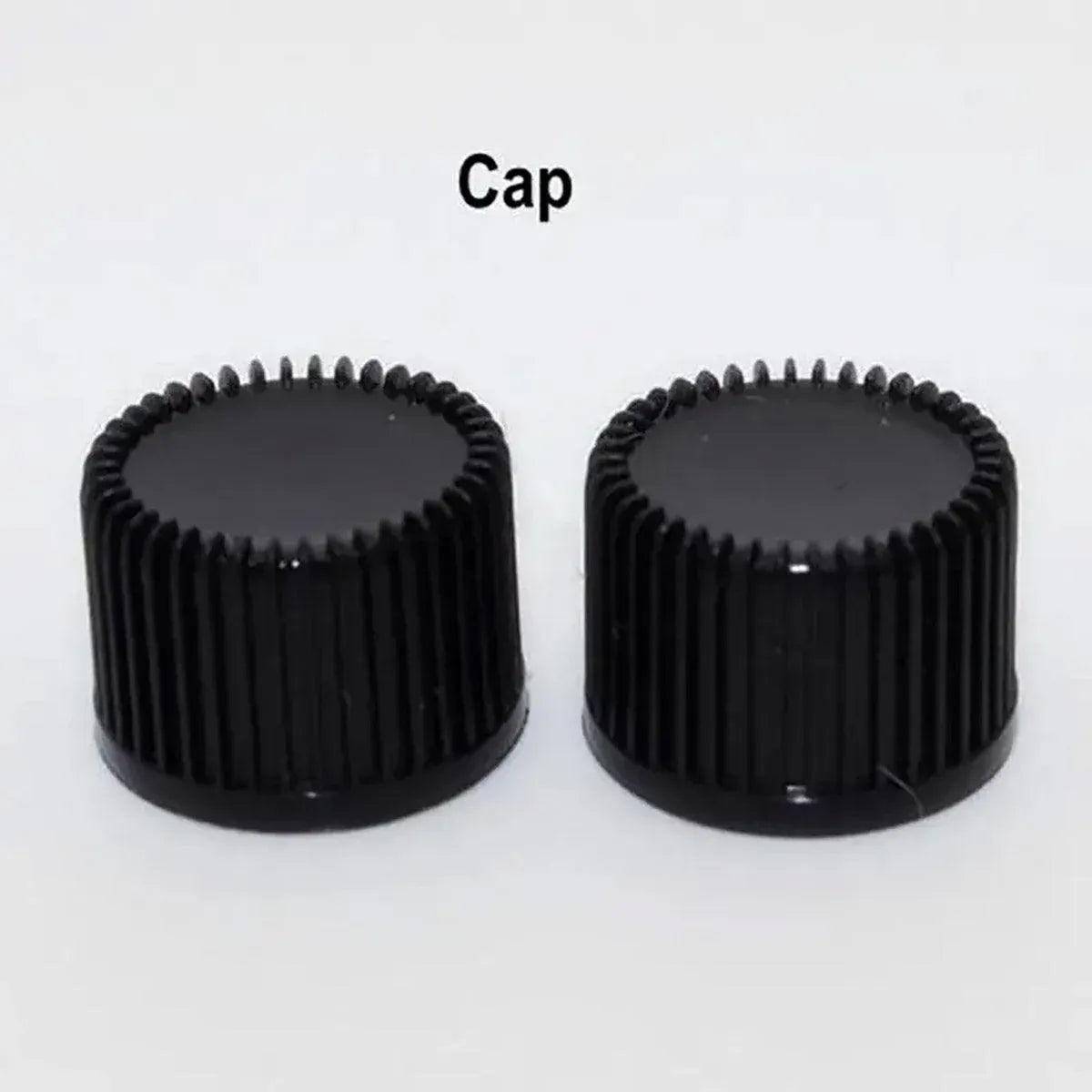 5pcs 2ml-5ml Amber Glass Orifice Reducer Bottles Sample Vial Dram Essential Oils - 2ml