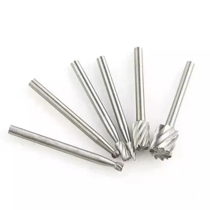 20Pcs Tungsten Steel Solid Carbide Burrs For Dremel Rotary Tool Bit Accessories