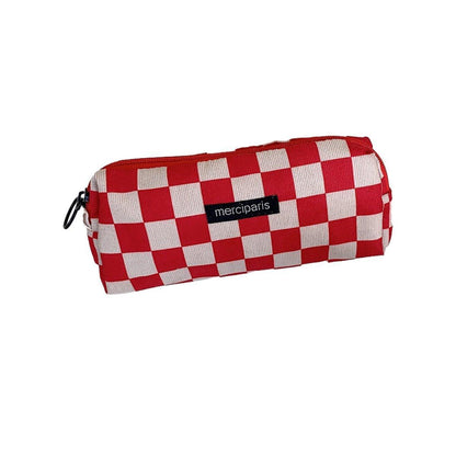 Large Capacity Pencil Case Organiser Bag Stationery Holder School Travel Pouch - Hong Kong Style