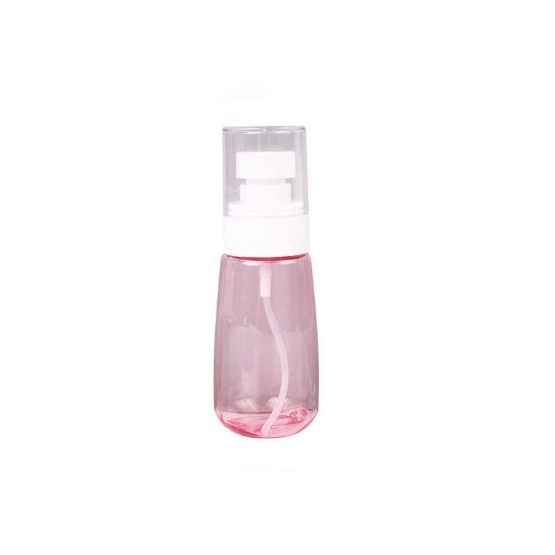10pcs Portable Travel Emulsion Dispenser Bottle Press Pump Refillable Containers - Blue-30ml