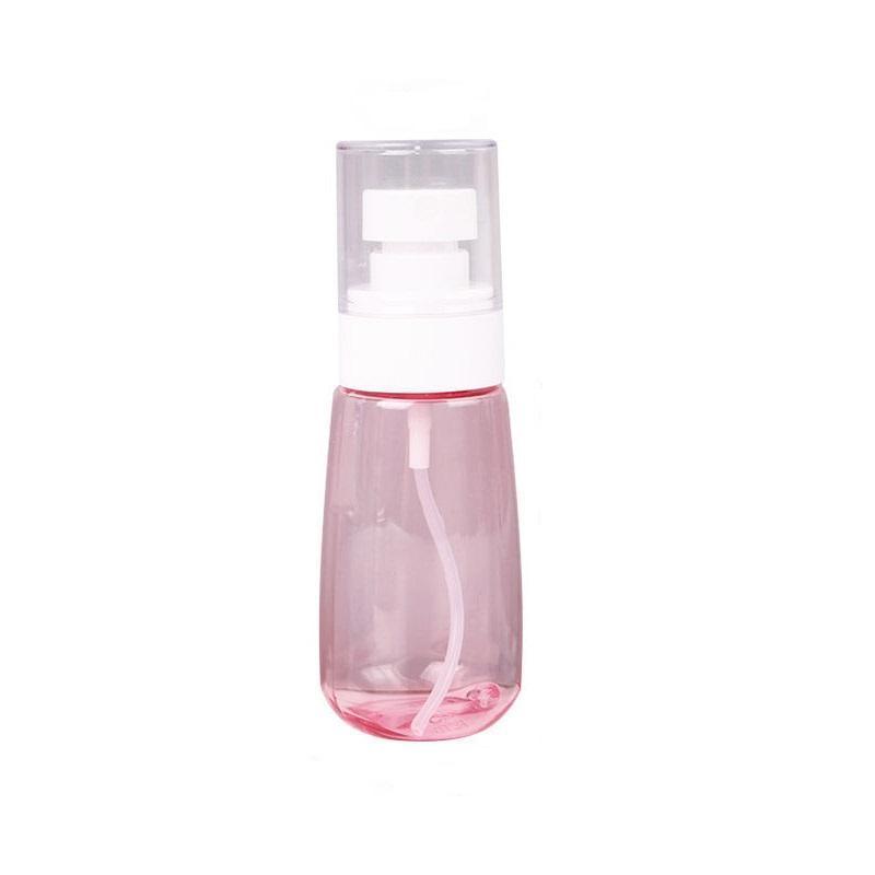 10pcs Portable Travel Emulsion Dispenser Bottle Press Pump Refillable Containers - Blue-30ml