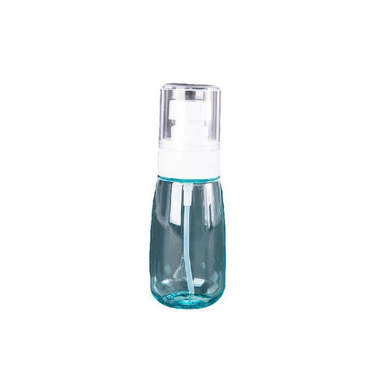 10pcs Portable Travel Emulsion Dispenser Bottle Press Pump Refillable Containers - Clear-60ml