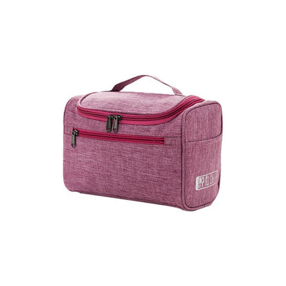 Womens Cosmetic Bag Make Up Case Travel Toiletry Wash Organiser Vanity Nail Box - Grey