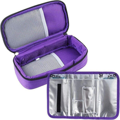 Insulin Pen Case Pouch Cooler Travel Diabetic Pocket Cooling Bag Mall - Black