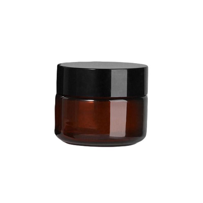 10pcs Brown PET Plastic Wide Mouth Bottles for Storage and Skincare Packaging - Frosted - 120ml