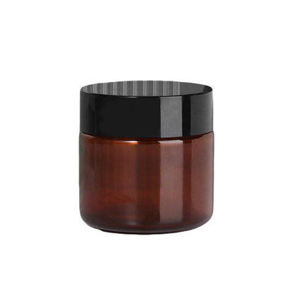 10pcs Brown PET Plastic Wide Mouth Bottles for Storage and Skincare Packaging - Matte - 120ml