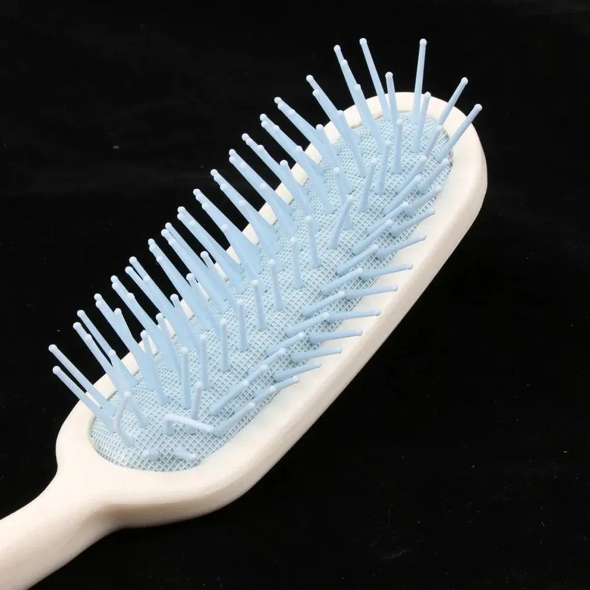 Extra Long Handle Comb Teeth and Brush for Elderly Easy Grip Hair Care Tool
