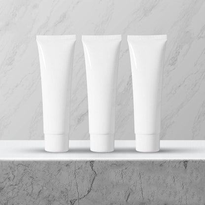 10x Soft Cosmetic Tubes for Face Wash Hand Cream Lotion Packaging Containers - 20ml