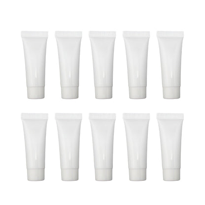 10x Soft Cosmetic Tubes for Face Wash Hand Cream Lotion Packaging Containers - 20ml