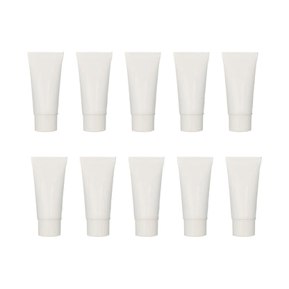 10x Soft Cosmetic Tubes for Face Wash Hand Cream Lotion Packaging Containers - 20ml