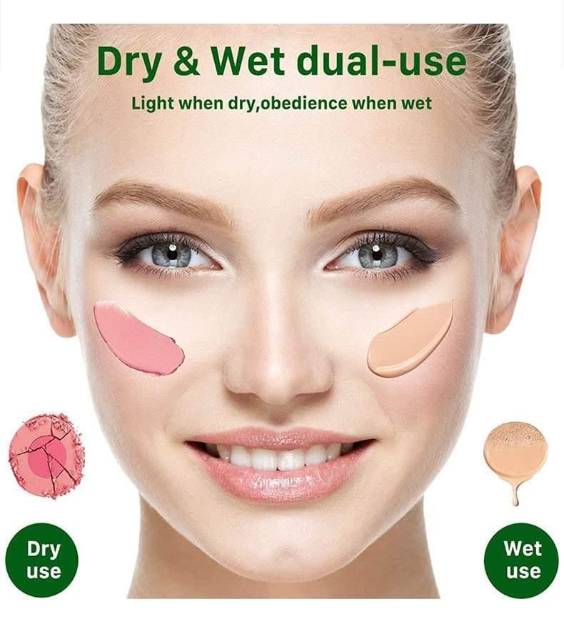 Air Cushion Puff Powder Foundation Makeup Cosmetic Sponge BB CC Cream Face - Purple
