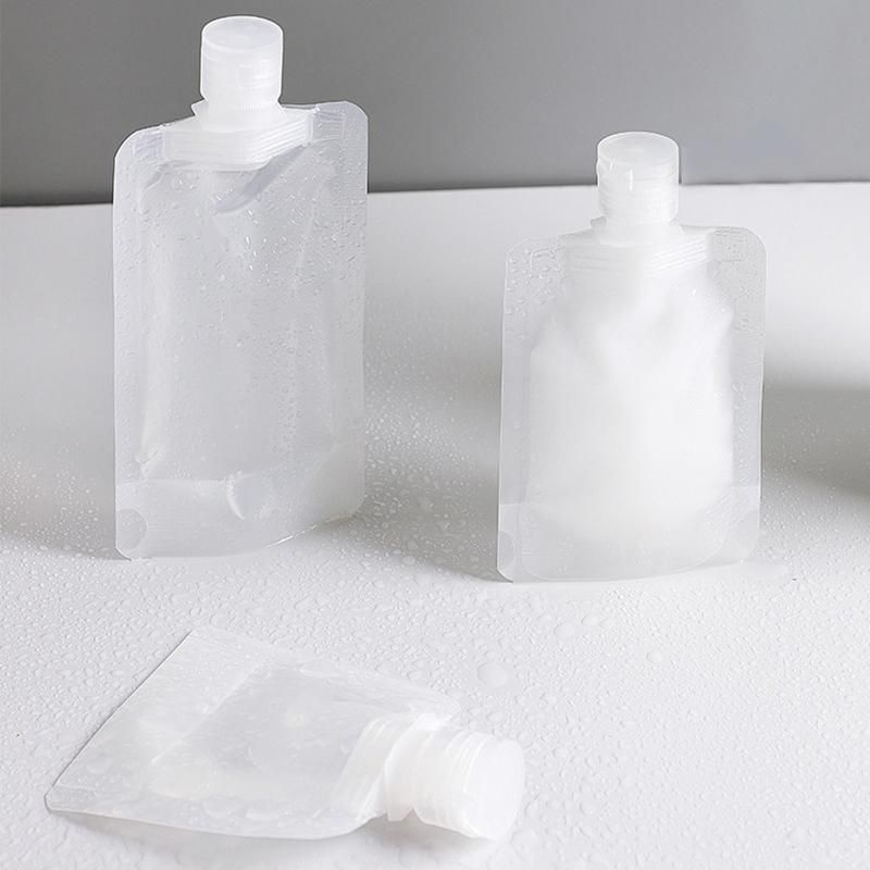 15PCS Reusable Cosmetic Travel Leakproof Pouch Set 30ml 50ml 100ml