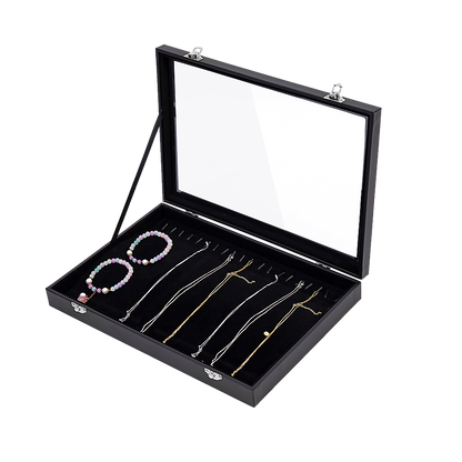 Jewellery Display Box Case for Rings Bracelets Necklaces Retail