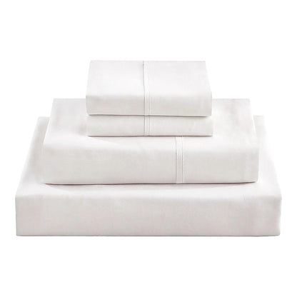 Queen Bed Sheet Set – 1800 Series Microfiber, Deep Pocket, Soft & Breathable, White