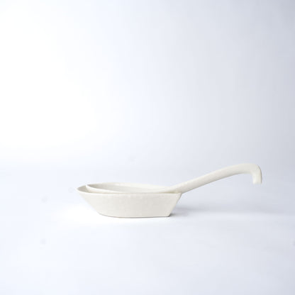 Spoon Rest Ramen Kanso Soft White Glaze