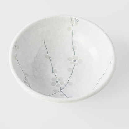 Bowl 13cm White Blossom Glaze