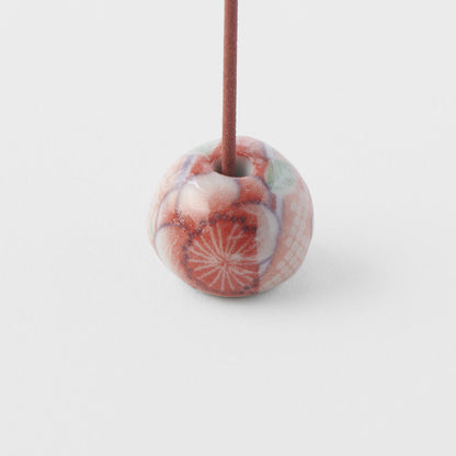Incense Stand 2.3cm Red Chiyogami