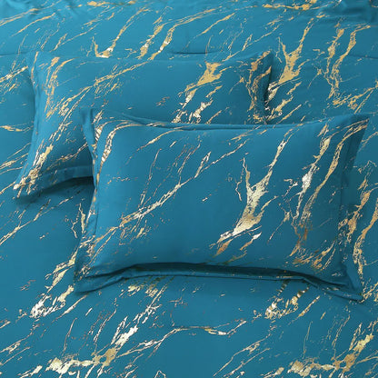 Cozy Cloud 3 Teal ‑Piece Comforter Bundle – Instagram‑Ready Bedroom