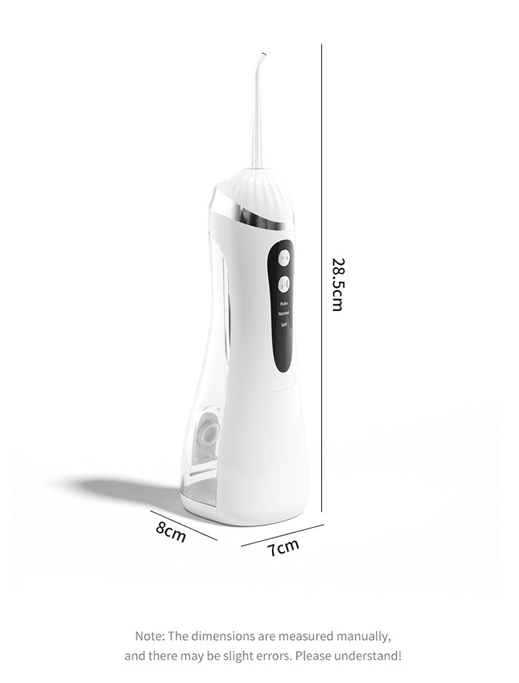 Blue Portable Ultrasonic Oral Irrigator with 3 Cleaning Modes Smart Teeth Cleaning Machine