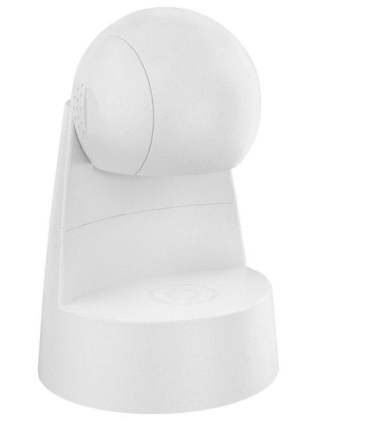 White mini portable UV/LED nail lamp with adjustable angle dome and base