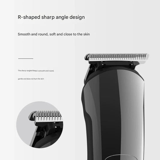 Hair clipper blade head with comb guard for smooth, close trimming