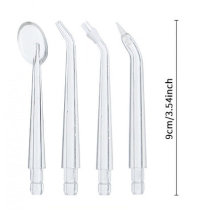 Green Cordless Water Flosser, USB Rechargeable with 4 Tips