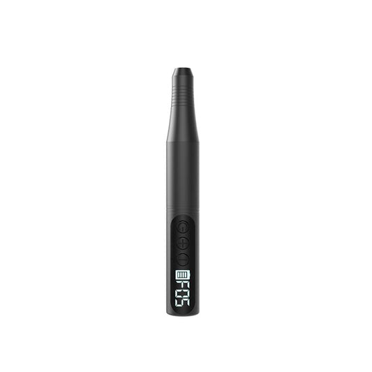 Black electric nail drill machine handle with control buttons